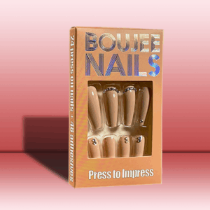 Not Just Iconic | Press on Nails | Detailed Nude