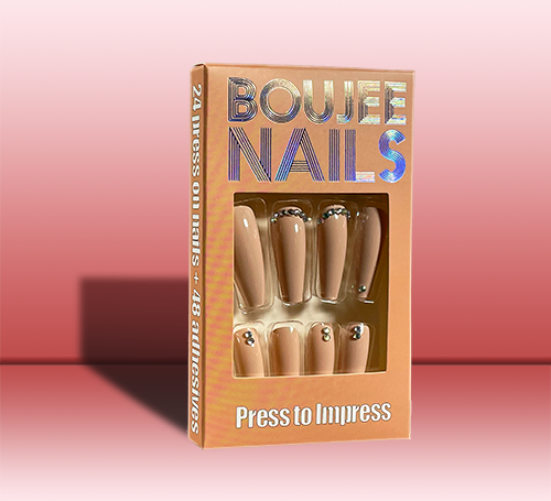 Not Just Iconic | Press on Nails | Detailed Nude