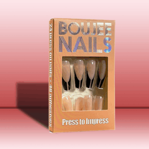 Monochromatica Tip | Press on Nails |  Half and Half
