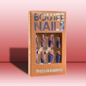 Bring it Back | Press on Nails |  rosy Swirls
