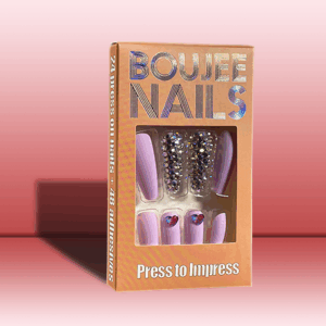 Not Just Iconic | Press on Nails | Detailed Pink