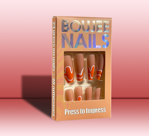 Oh that’s Fun | Press on Nails |  Uneven Tip Style