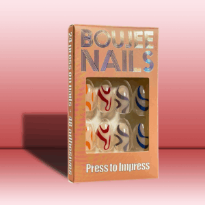 Can’t Decide | Press on Nails | Coloured Swiirls