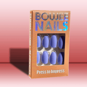 Check Please | Press on Nails |  Matte Lilac