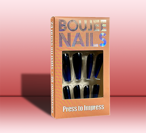 Impress | Press on Nails |  Blue Gradient