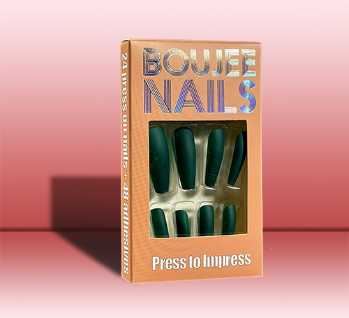 Just a Simple Girl | Press on Nails |  Emerald